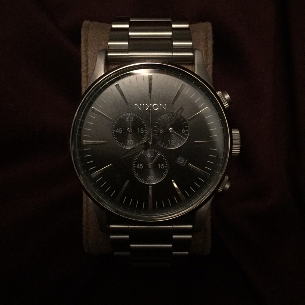 Men's Nixon Sentry Chrono. 42 mm face